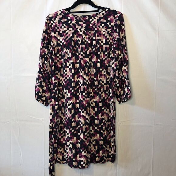 Ann Taylor Factory Graphic Dress With Belt - Picture 6 of 14